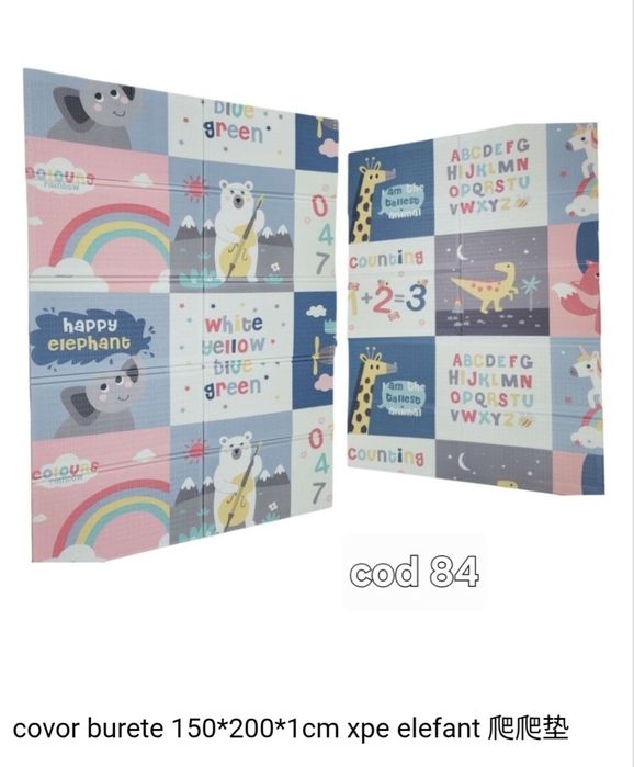 Covoras Pliabil de Joaca Termic 200*150*1 cm Covor Educativ