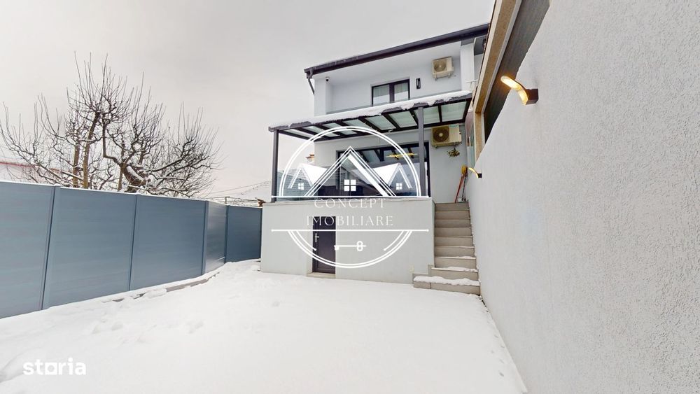 Casa de vanzare in Sibiu, 5 camere si garaj, mobilata lux, Valea Aurie