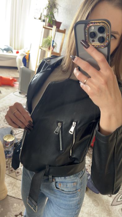 Кожаная куртка косуха