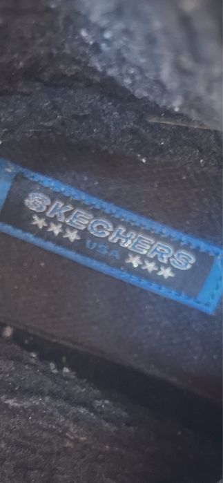 Ghete dama din piele intoarsa,Skechers,masura 41