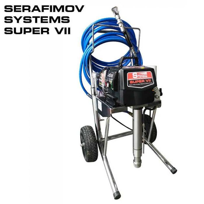 Машина за шпакловане и боядисване SERAFIMOV SYSTEMS SUPER VII