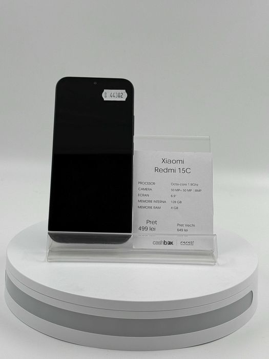 Xiaomi Redmi 15C 128 GB Garantie 24 luni CashBox