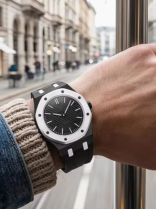 Силиконова каишка с калъфче Audemars Piguet x Swatch Royal Pop в различни цветове