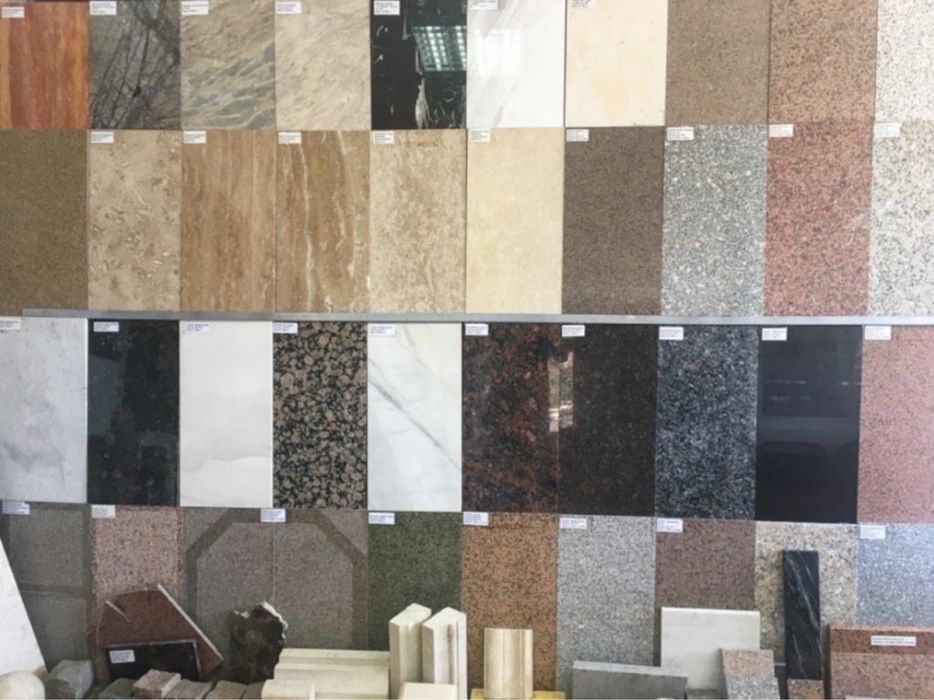 Гранит, Травертин, Плитняк, Балясины