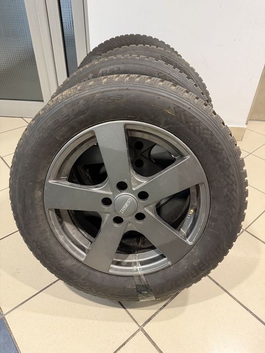 Set Jante Aliaj Dezent R16 (5x105 / 5x115 Opel Astra J) + Anvelope Hankook RS3 (Ca noi)