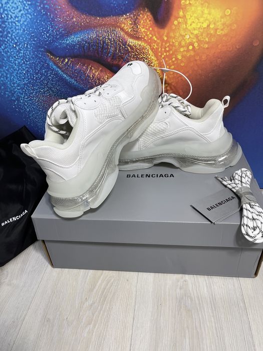 Adidasi Balenciaga Triple S piele naturala Premium Full Box