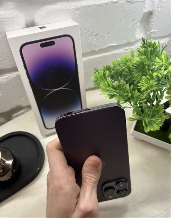 Iphone 14 pro max 128 purple Dual sim