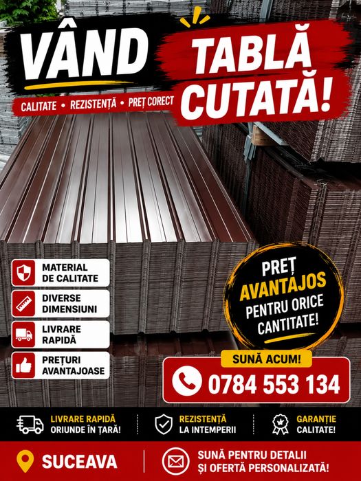 Vand tabla colorata   Castana zilei eftin si calitate