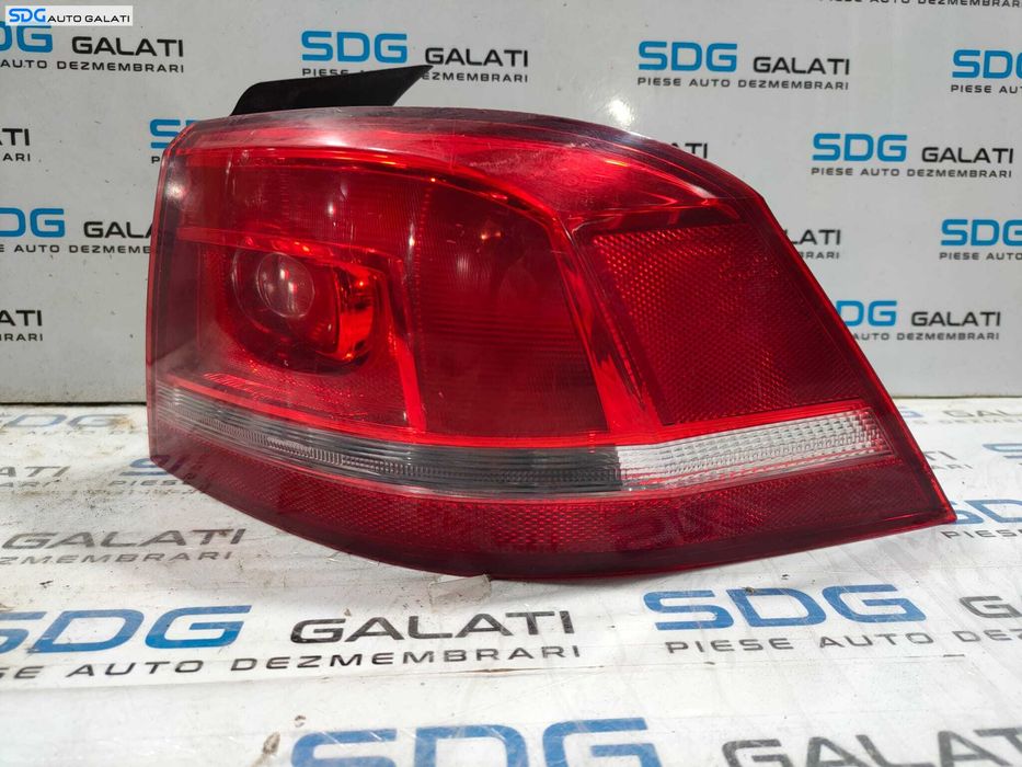 Stop Lampa Tripla Dreapta Halogen de pe Aripa Caroserie Volkswagen Passat B7 Berlina Sedan Limuzina 2010 - 2015 [L5012]