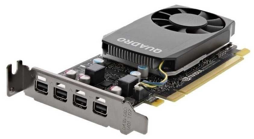 Видео карта GPU NVIDIA Quadro P620 2GB GDDR5 128bit + HDMI Адаптер
