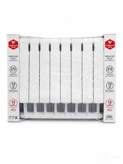 Биметаллик радиатор Warmlux Tech WARM B500 — 2 100 Вт
