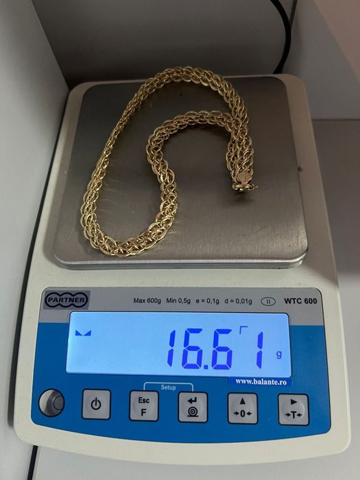Colier aur 14K nou – model deosebit