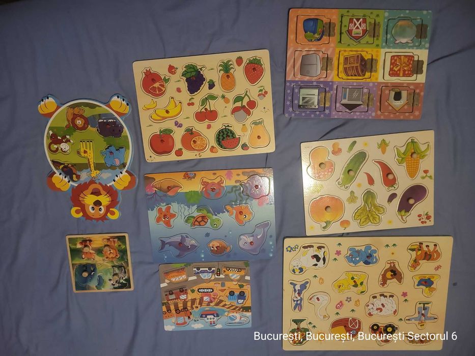 Vand 8 Puzzle uri lemn