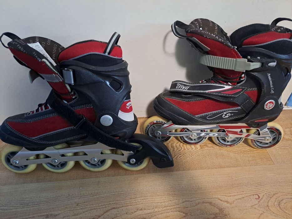 Ролери 45лв. мъжки номер40 и 30лв. детски номер 36-39