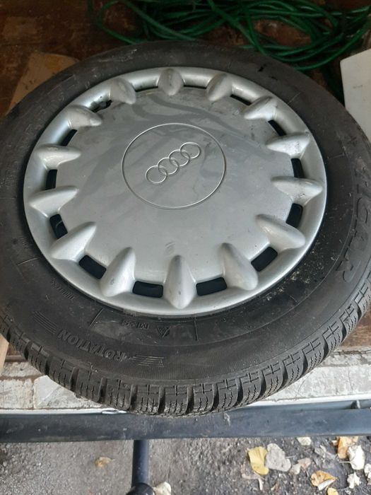 Зимни гуми с метални тазове и джанти за Audi