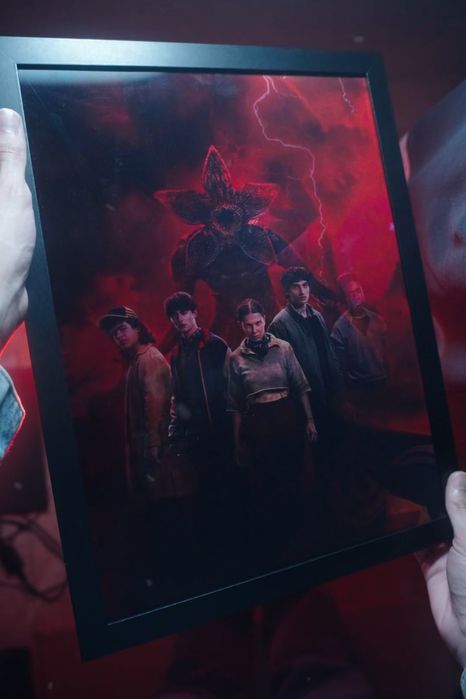 Новый постер Stranger Things 30x40