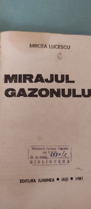 Carte, Mirajul gazonului, Mircea Lucescu