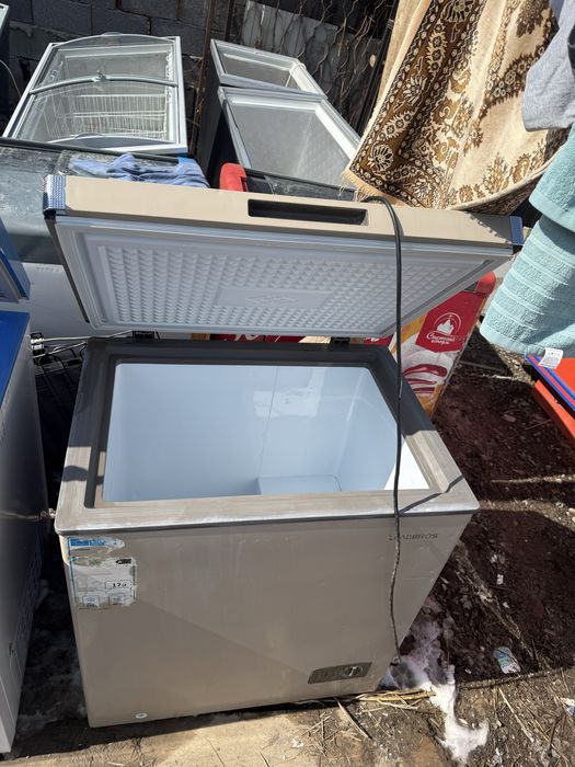 Морозильник в рабочем состоянии