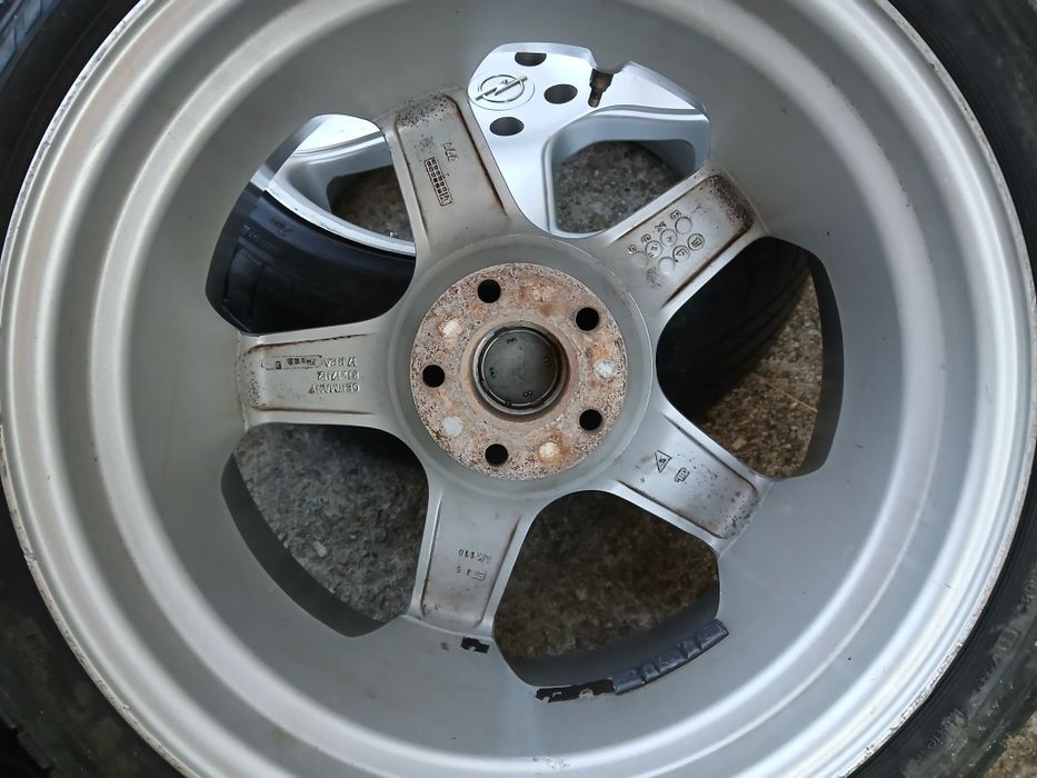 Оригинални Алум джанти 17цола за Opel Meriva.astra.zafira.vectra.5×110