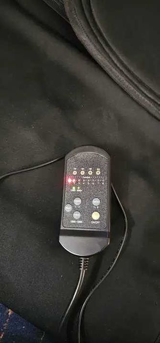 Husa auto cu incalzire si masaj, 8 trepte masaj 3 trepte bricheta auto