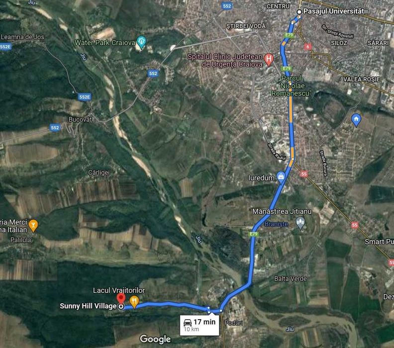 PODARI SAT VACANTA 535 MP , 20 minute de centru Craiova