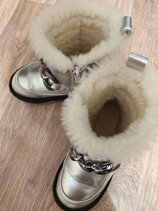 Сапоги зимние на девочку