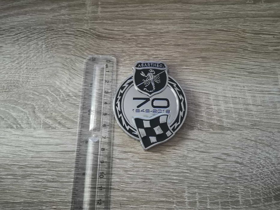 метална емблема Abarth 70th Anniversary