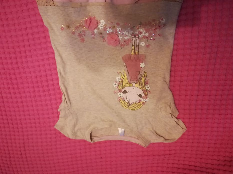 Tricou și blugi Moter Care vârstă 4_5 ani, stare foarte buna