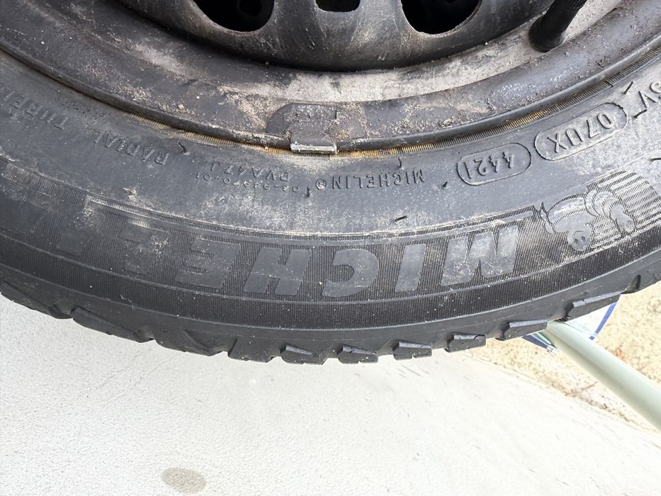 Гуми с джанти 5х100 michelin  ALL SEASON 15”