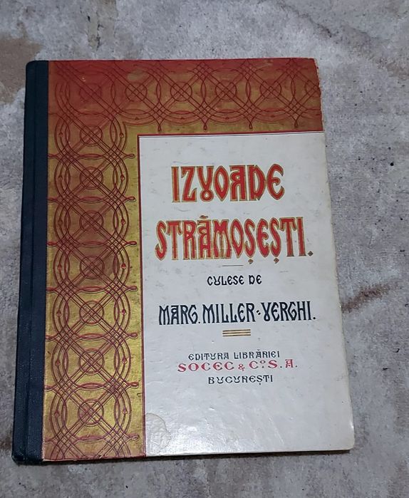 Carte veche Izvoade Strămoșești 1927