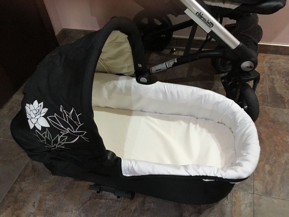 Комбинирана количка Чиполино Нева Муув две в едно, цвят: ванилия