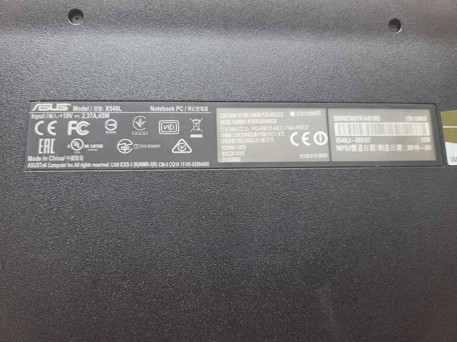 Продам шустрый ноутбук Asus core i3