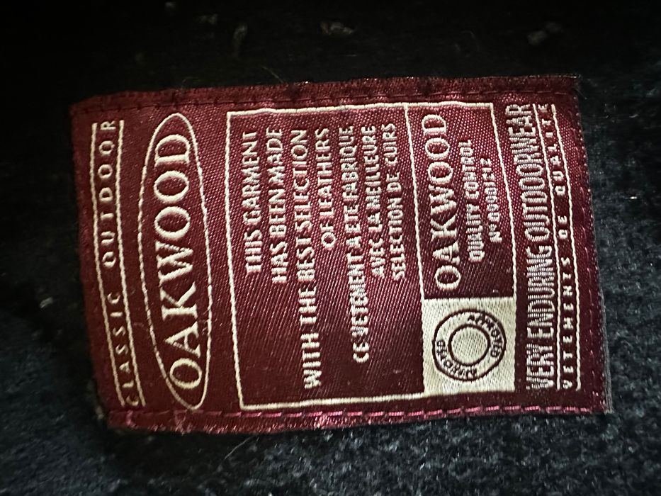 Зимно яке Oakwood естествена кожа