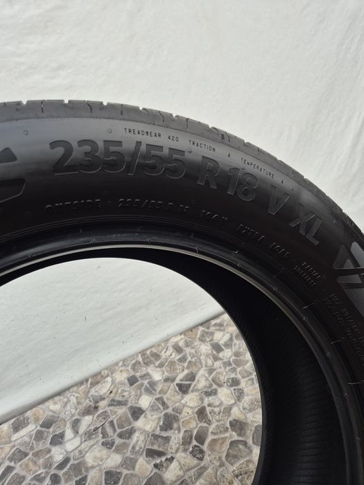 4бр 235 55 18 Continental летни - 24г