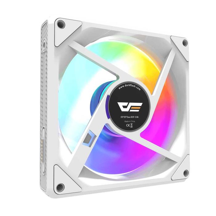 ' Комплект магнитных вентиляторов darkFlash Gauss G24 WHITE 3in1 ARGB
