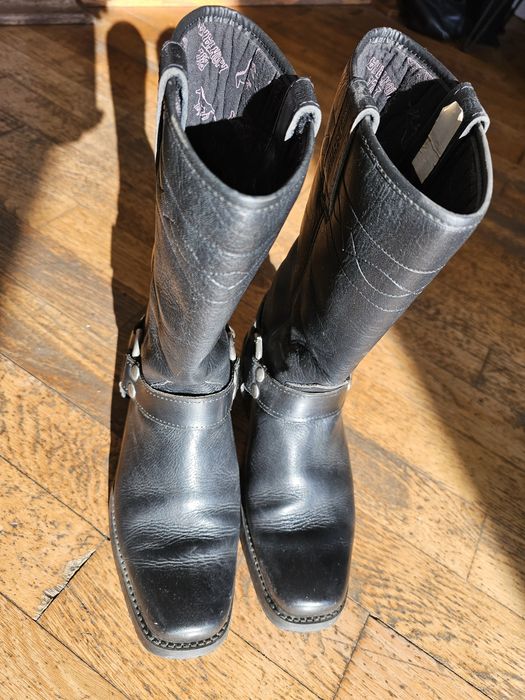 Cizme western cowboy Bill Montana biker mărimea 40