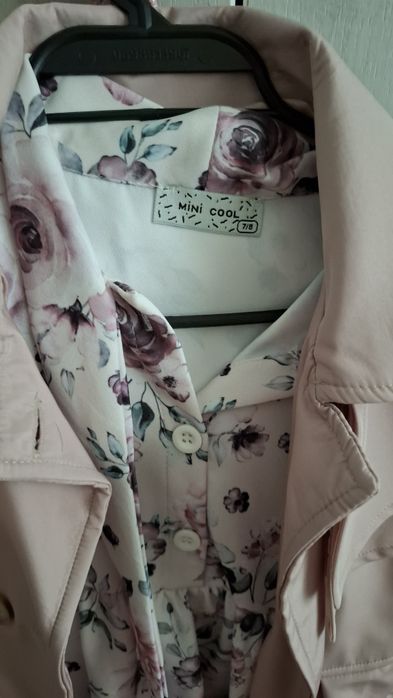 Детска рокля с шлифер