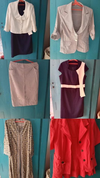 Вещи (платья, юбки, костюмы, брюки)