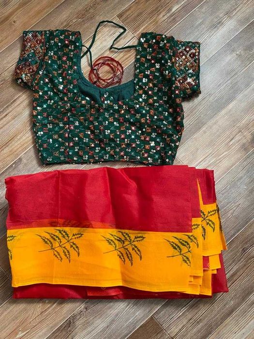 Индийское сари, платье