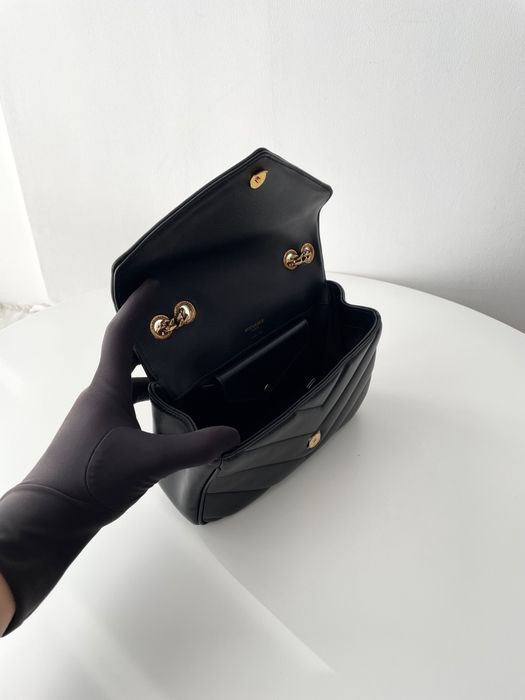 Geanta YSL Saint Laurent Loulou 24cm, tip Premium