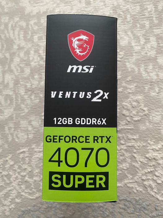 Продам msi rtx 4070 super ventus 2x 12 gb
