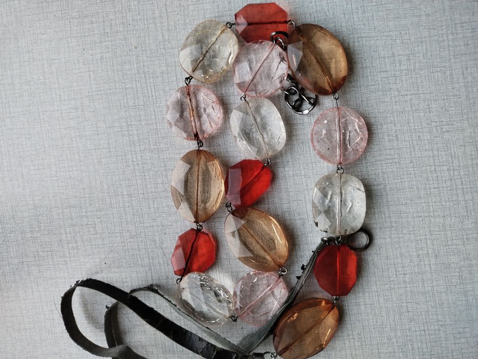 Бусы иллюзич кристаллы