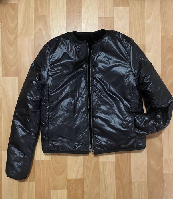 Шубка Тедди (бомбер) 48 размер двухсторонняя