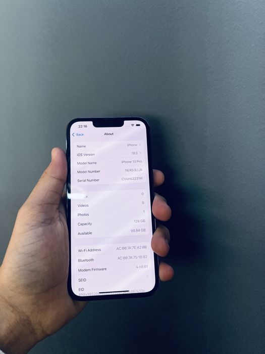 Iphone 13 pro 128 87%