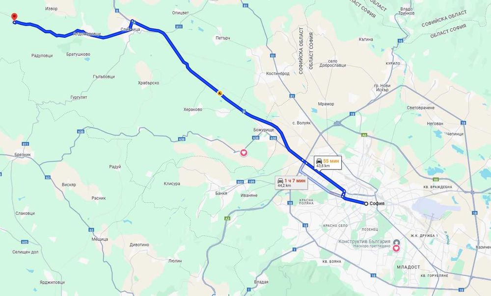 Продава се Парцел в с. Драготинци, Област София-област - 1250 кв.м за 18 €/кв.м - Снимка #9