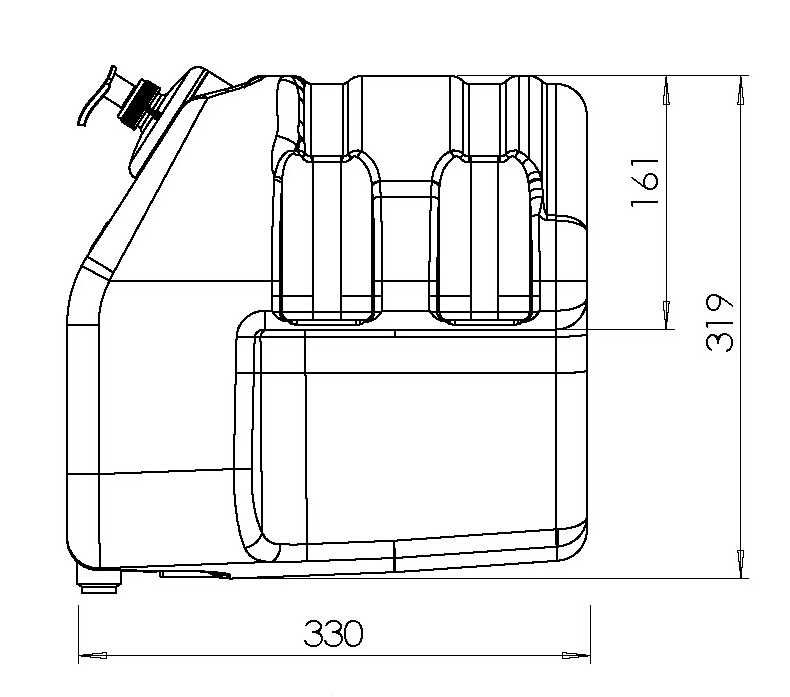 Rezervor Apa 18 L Cu Dozator De Sapun