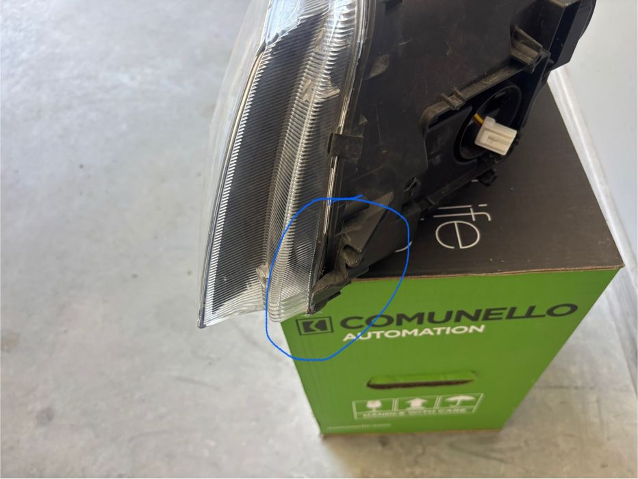 Skoda octavia 3 десен фар