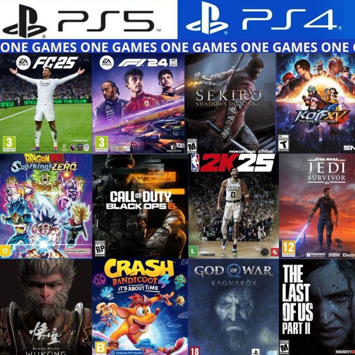 Игры на PS 5\4 а также подписка PS Plus