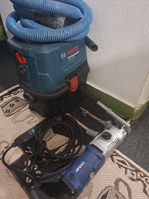 Masina de carotat Carat si aspirator Bosch