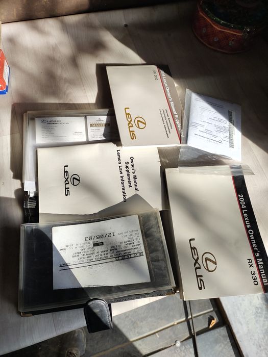 Книга Лексус рх 330